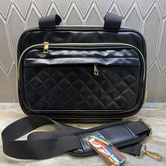 Leather Bible Cover Case with Ribbon Bookmark - Picture 10 of 11